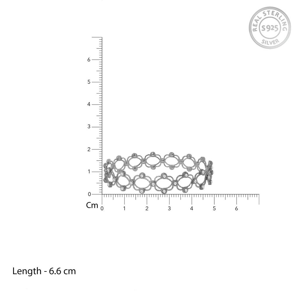 Silver Supple Bracelet : BR043