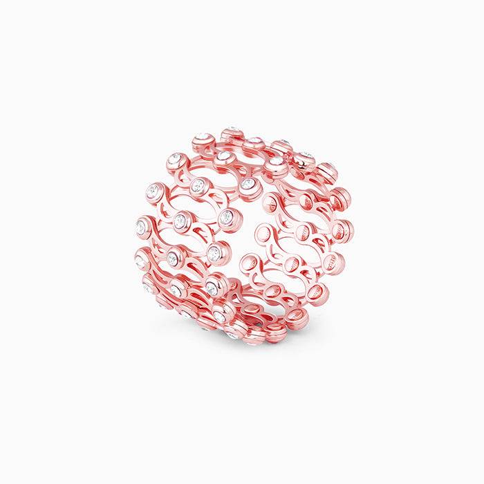 925 Silver Anushka Sharma Rose Gold Supple Bracelet : BR044