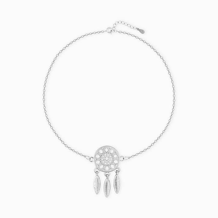 Silver Dreamcatcher Bracelet : BR0455