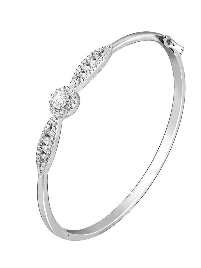 GIVA 925 Sterling Silver Chic and Sparkly Bracelet