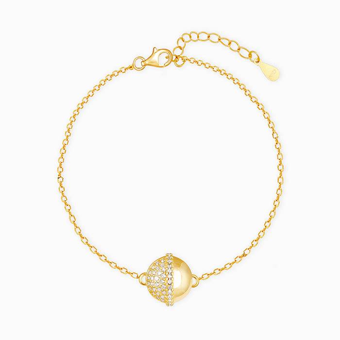 Golden Beads Of Love Bracelet : BR0498