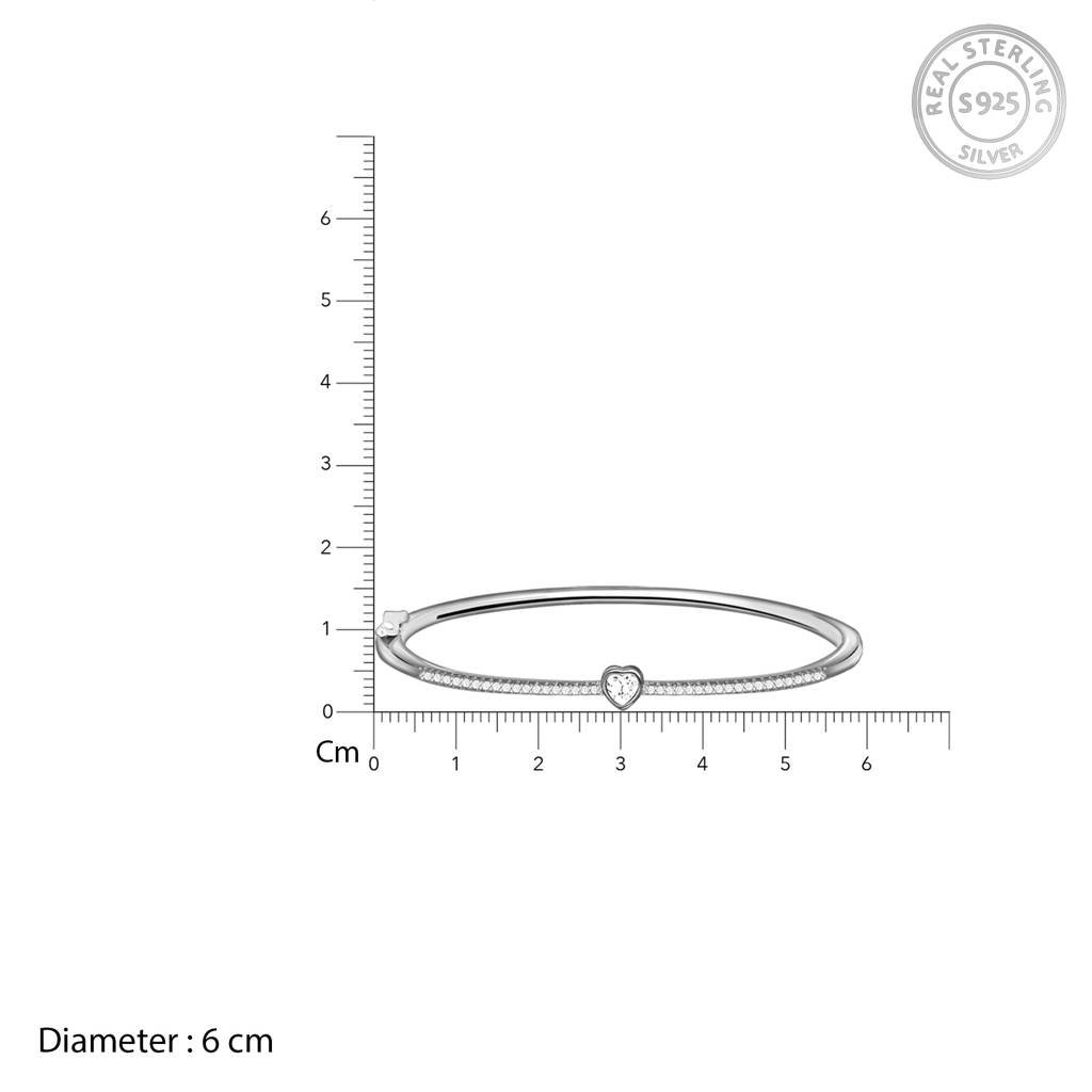 Silver Aww So Cute Bracelet : BR051