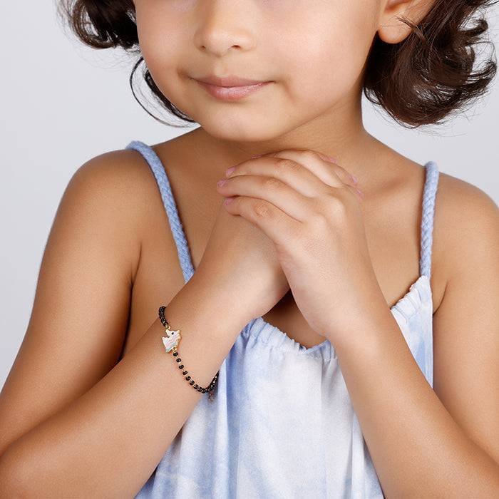 Golden Rainbow Dash Infant Bracelet (0-18 Months) : BR0525