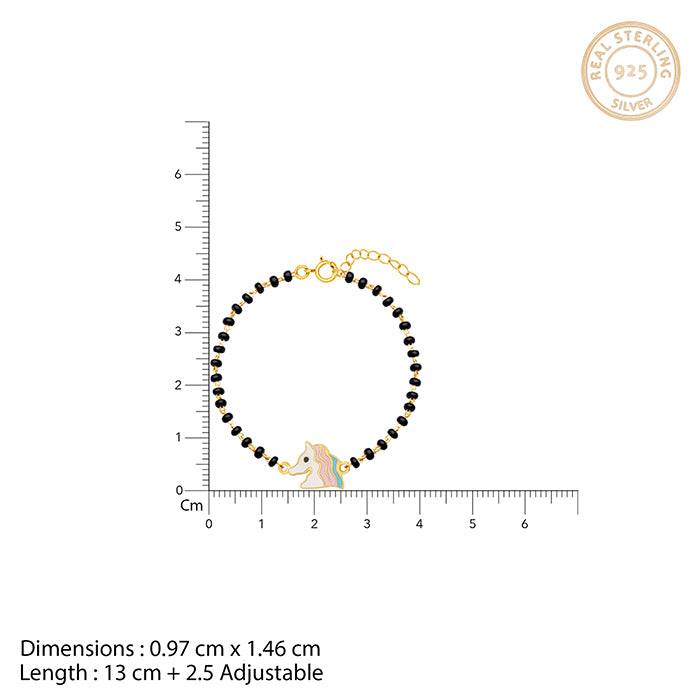 Golden Rainbow Dash Infant Bracelet (0-18 Months) : BR0525