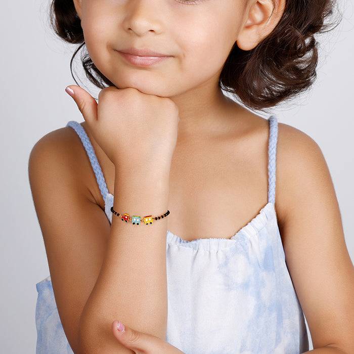 Golden Choo Choo Train Infant Bracelet (0-18 Months) : BR0526