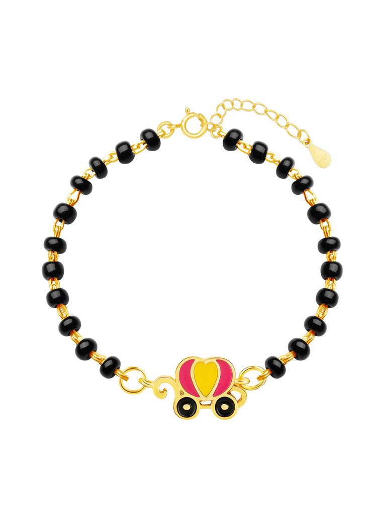 GIVA 925 Sterling Silver Golden Fairy Tale Infant Bracelet