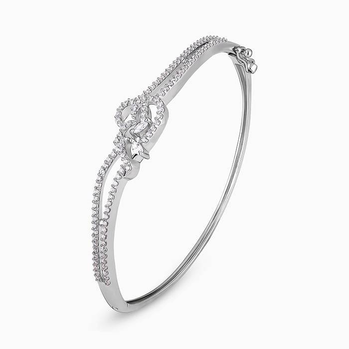 Silver Sparkly Affair Bracelet : BR0560