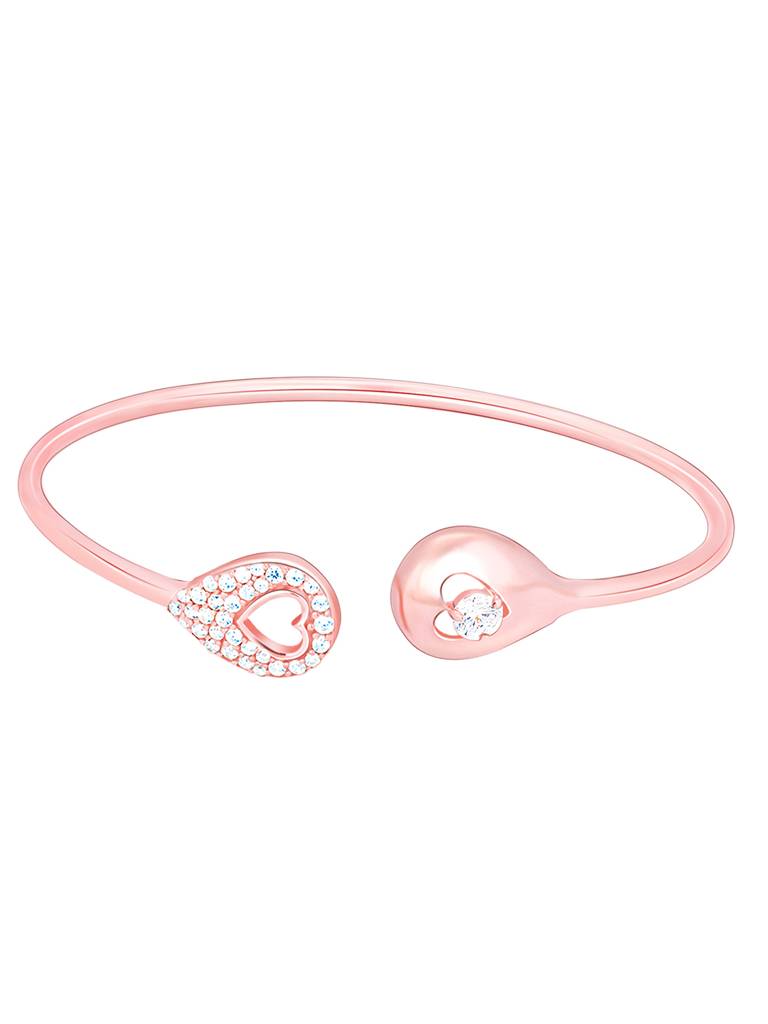 GIVA 925 Sterling Silver Rose Gold We Found Each Other Bracelet