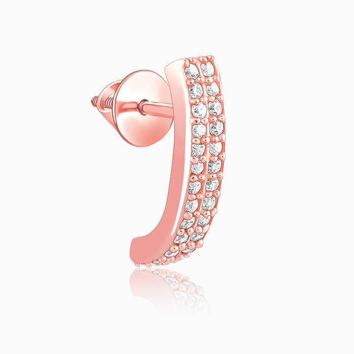Giva 925 Silver Rose Gold Slender Set Of Two| Gifts For Women And Girls | With Certificate : BR066ER02519