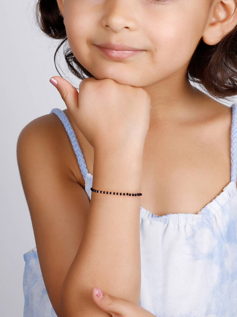 GIVA 925 Sterling Silver Minimal Kids Nazariya Bracelet