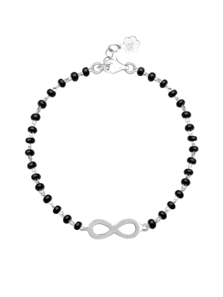 GIVA 925 Sterling Silver Infinity and Beyond Kids Nazariya Bracelet