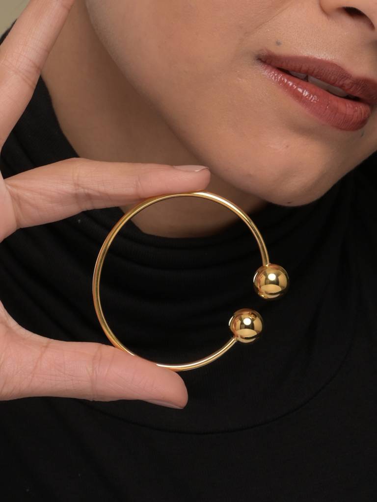 Ball Cuff Bangle Bracelet : BR068