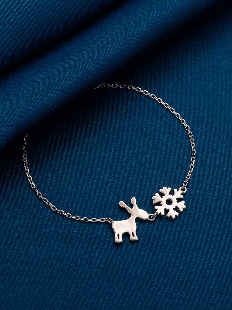 Giva 925 Sterling Silver Christmas Longing Bracelet