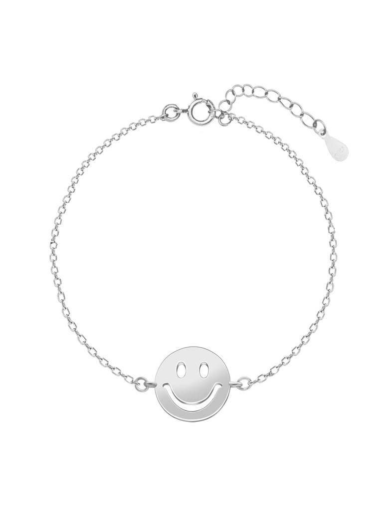 Giva 925 Sterling Silver Smiley Bracelet
