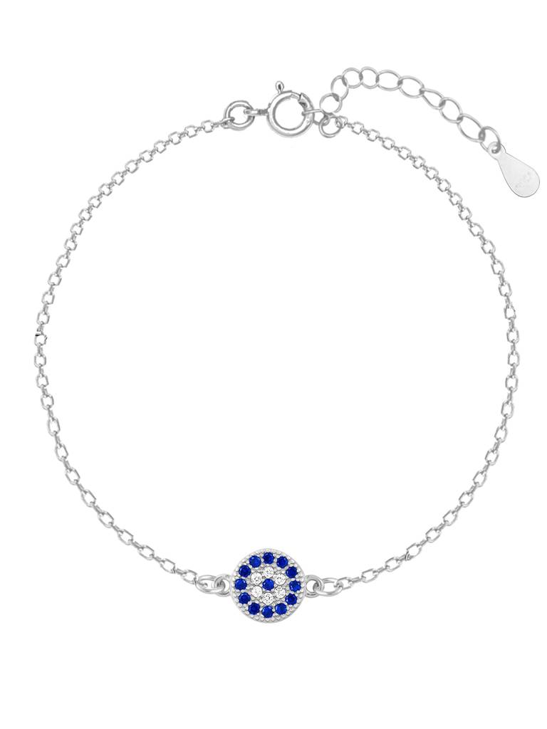 Giva 925 Sterling Silver Evil Eye Bracelet