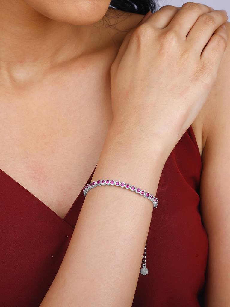 Giva 925 Sterling Silver Sweethearts Delight Bracelet
