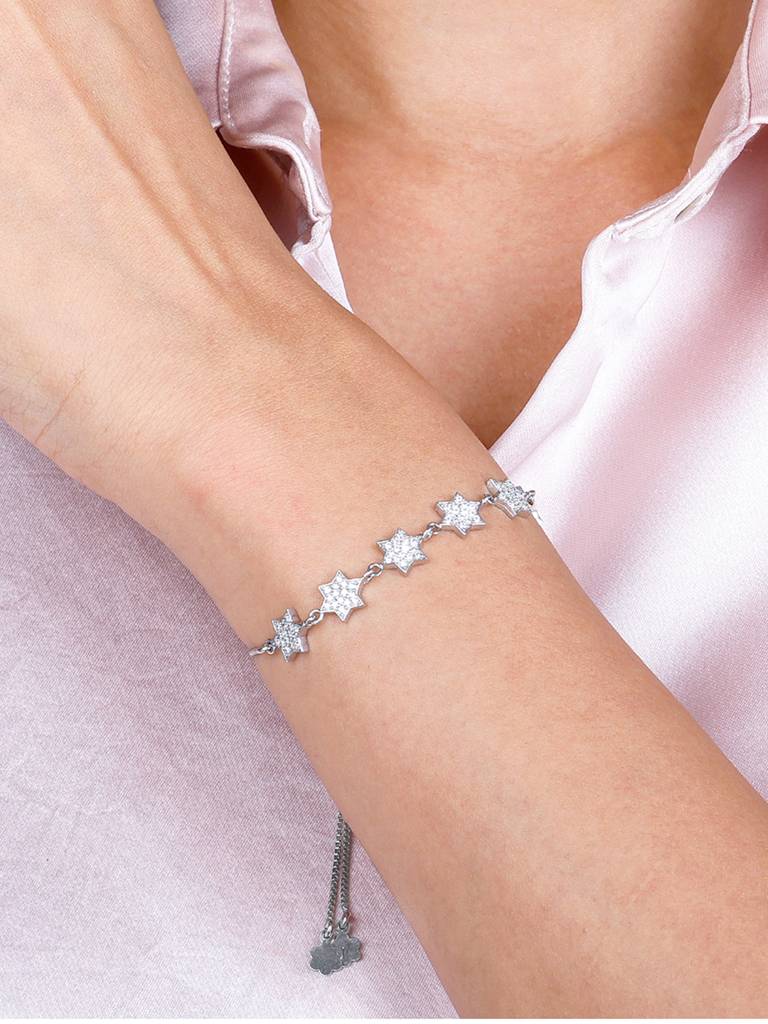 Giva 925 Sterling Silver Rising Star Bracelet