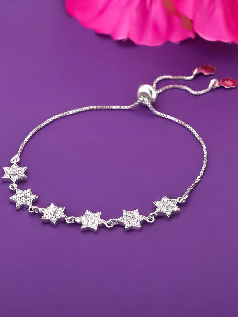 Giva 925 Sterling Silver Rising Star Bracelet
