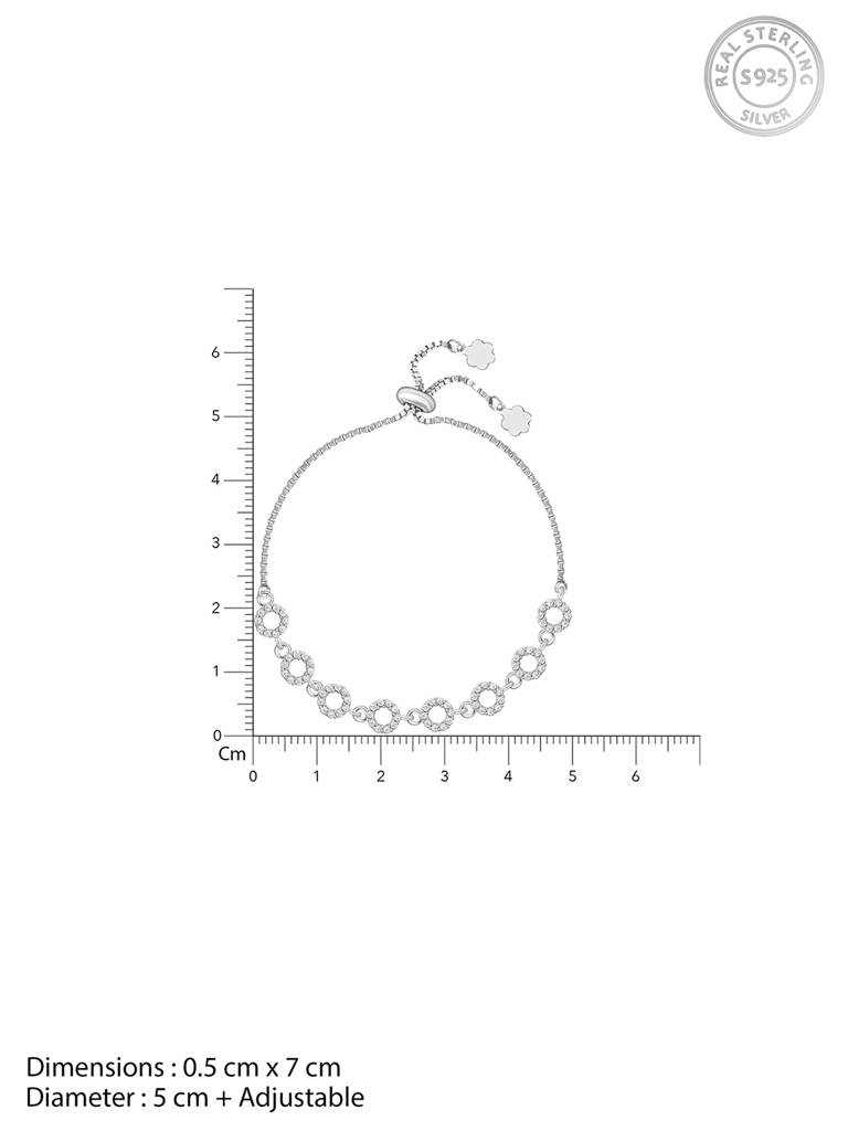 Giva 925 Sterling Silver Enchanted Melody Bracelet