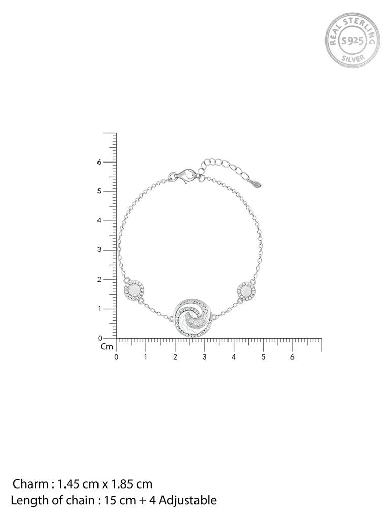 Giva 925 Sterling Silver Fresh Beginnings Bracelet