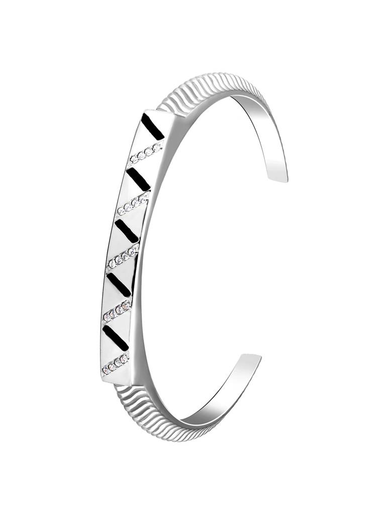 Giva 925 Sterling Silver Gleaming Aura Bracelet For Him/Her