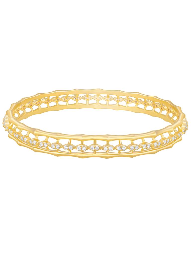 Giva 925 Sterling Silver Golden Whispering Winds Bangle