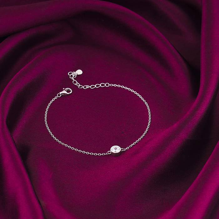 Giva 925 Sterling Silver Crux Of Luxe Bracelet, Adjustable | Gifts For Women And Girls | W : BR0821