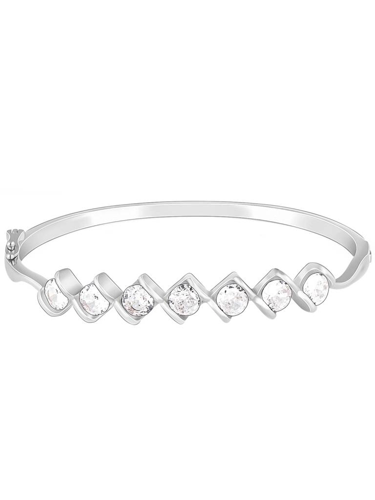 Giva 925 Silver Zircon Order Of Opulence Bracelet Adjustable : BR0825