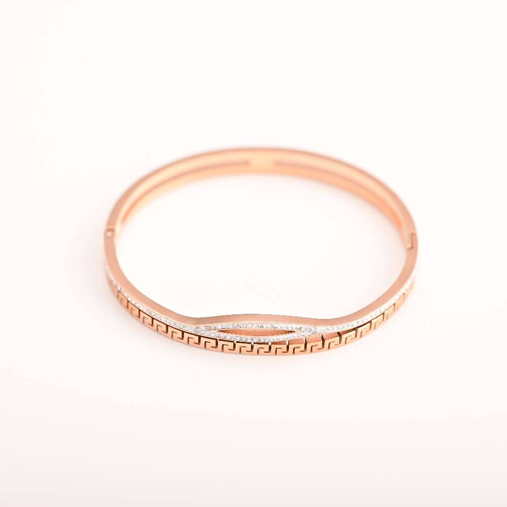 Palmonas Multi Stone Q Clasp Bracelet For Womens Waterproof & Anti-Tarnish : BR082