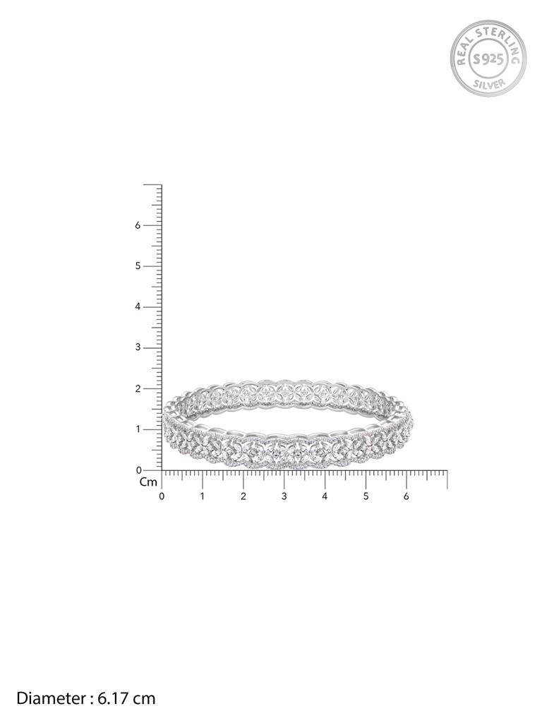 Giva 925 Sterling Silver Glinting Treasure Bangle