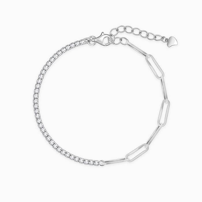 Giva 925 Sterling Silver Links Of Joy Bracelet, Adjustable | Gifts For Women And Girls | W : BR0890