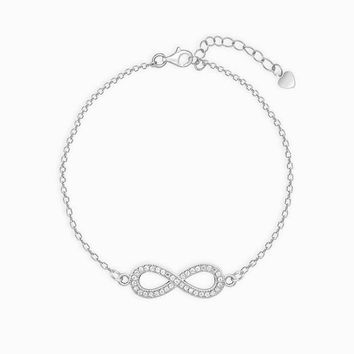 Giva 925 Sterling Silver Infinity Bracelet, Adjustable | Gifts For Women And Girls | With  : BR0896