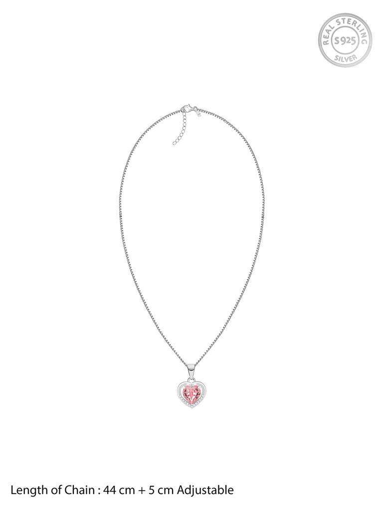 925 Silver Valentine Set Of Three For Women And Girls : BR0920ER02524PD088