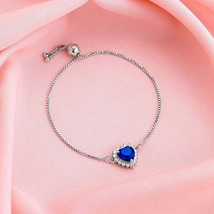 giva sterling silver heart of the ocean necklace