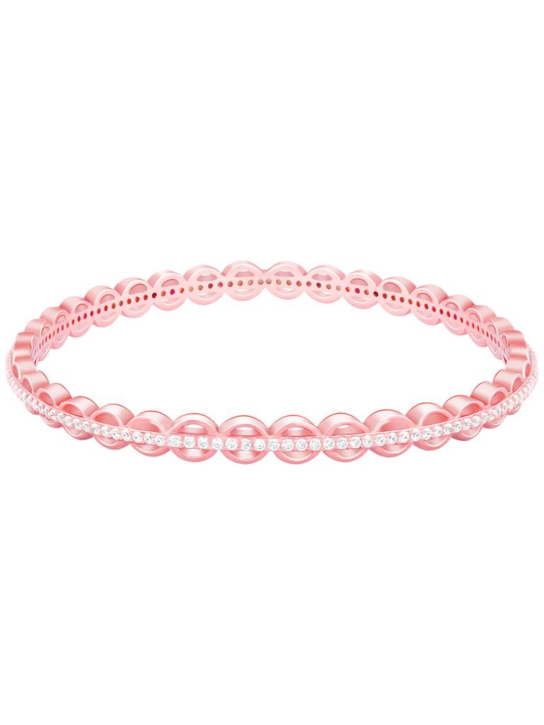 Giva 925 Sterling Silver Rose Gold Gleaming Bangle