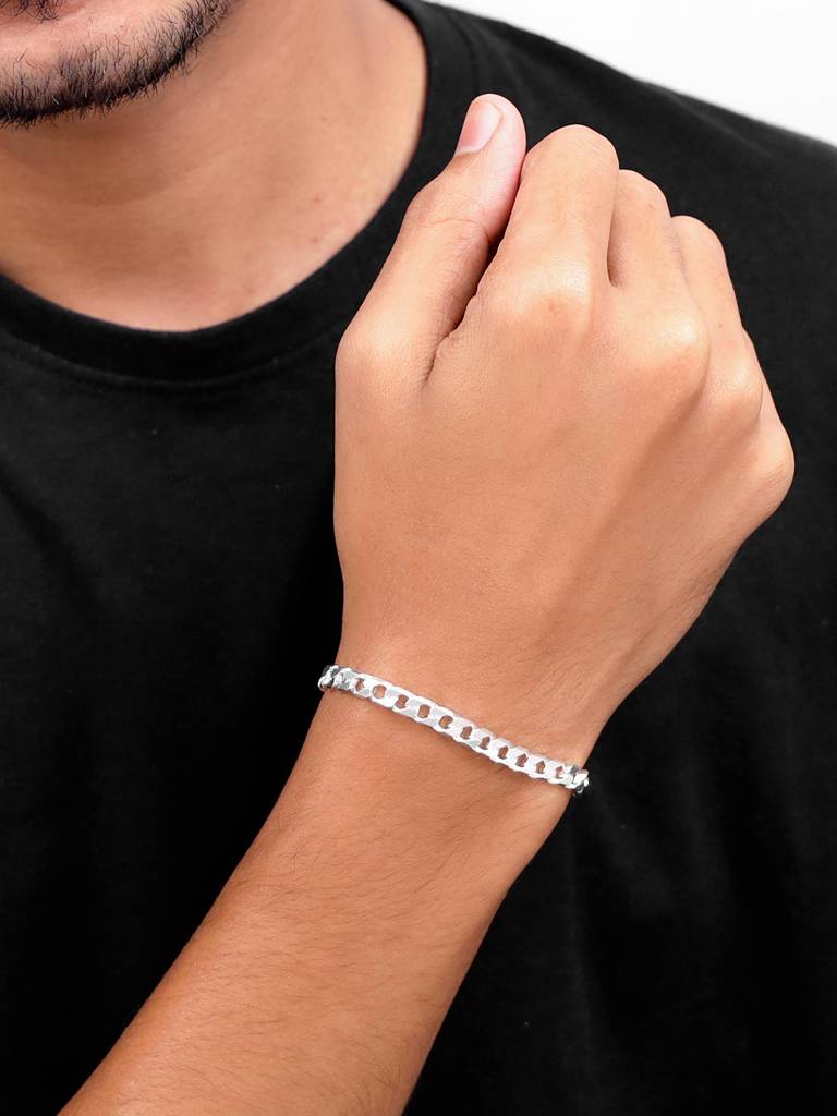 Giva 925 Sterling Silver Warrior Mode Bracelet For Him