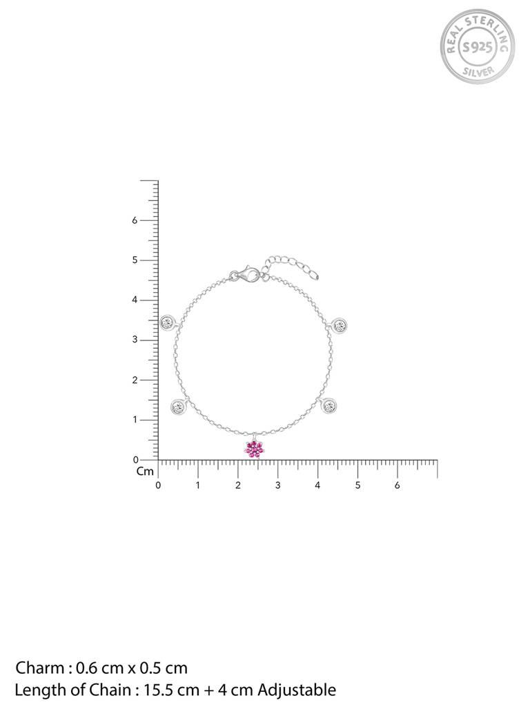 Sterling Chords Of Love Bracelet Adjustable : BR0976
