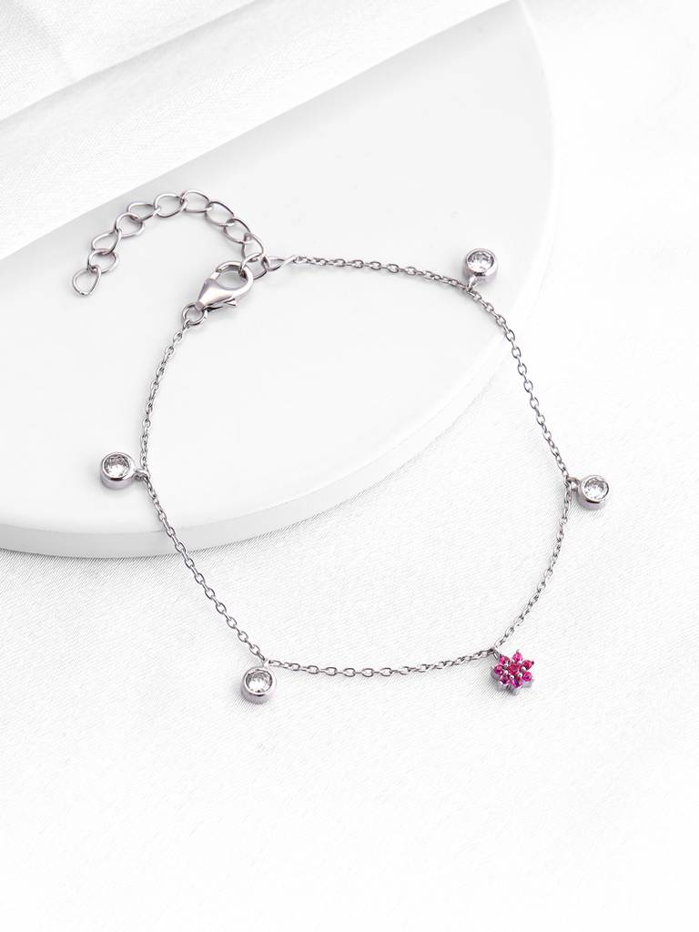 Sterling Chords Of Love Bracelet Adjustable : BR0976