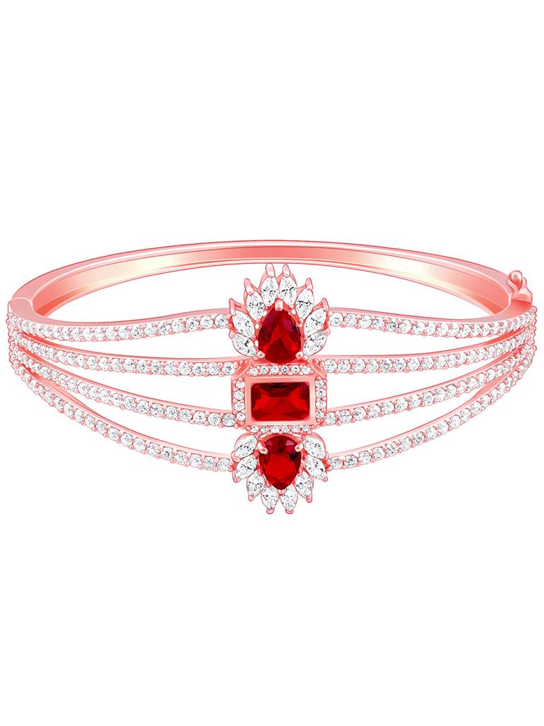Giva 925 Silver Rose Gold Celebrating Love Bracelet Adjustable : BR0977