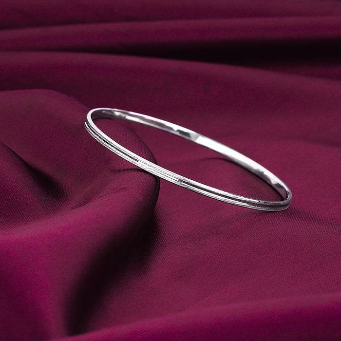 Giva 925 Silver Trails Of Art Bangle Fixed Size : BR0984