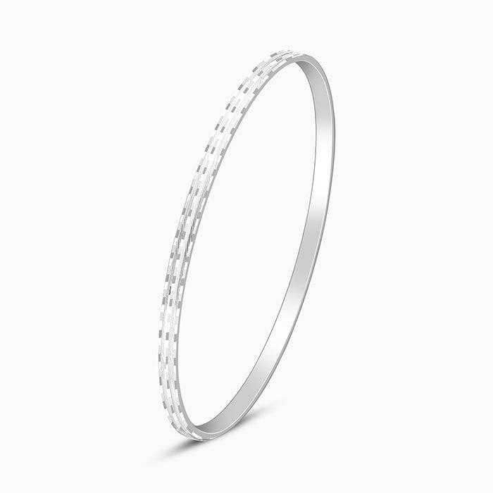 Giva 925 Silver Trails Of Art Bangle Fixed Size : BR0984
