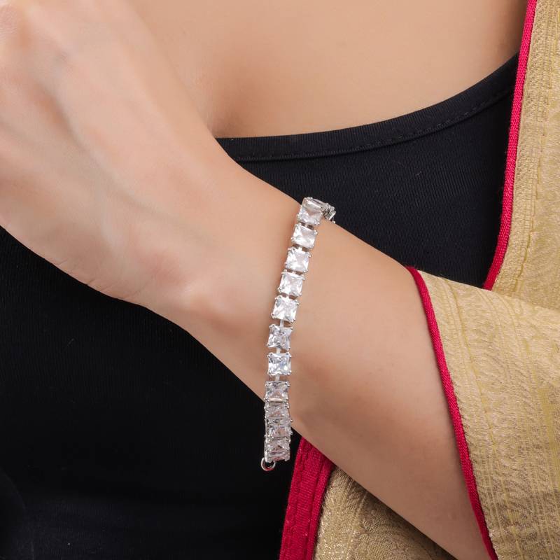 925 Pure Sterling Silver Bracelet Br1042 : BR1042