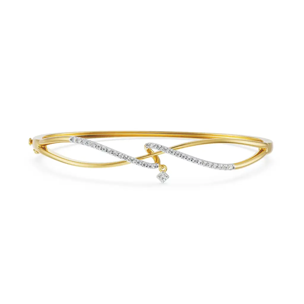 Mindy Minimalist Diamond Bracelet : BRC17
