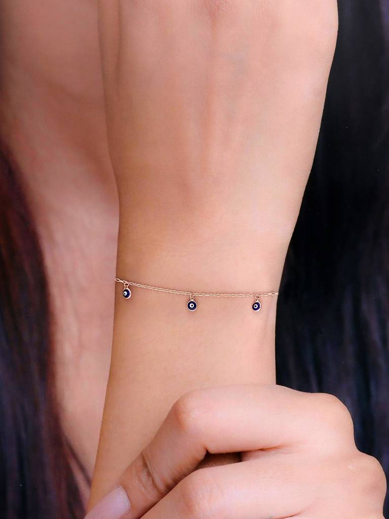 Sterling Silver Rose Gold Brlo 208 : BRLO208-RG-NA