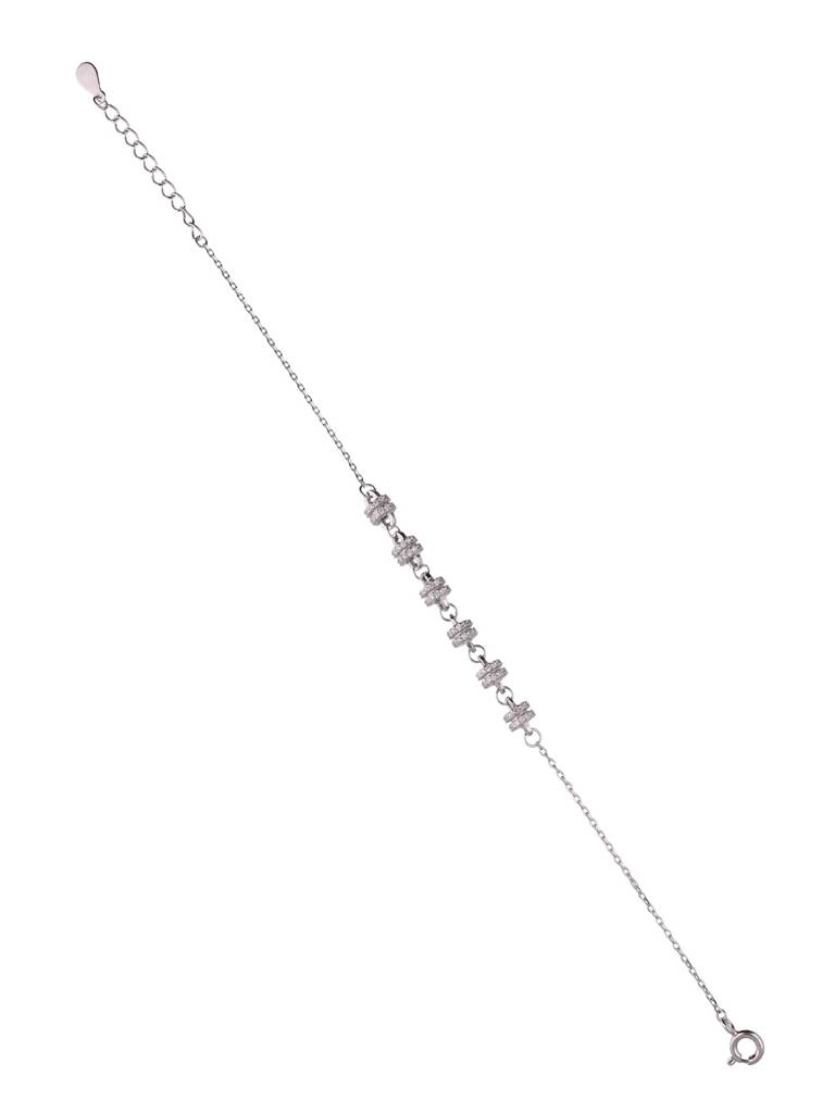 Sterling Silver Sparkling Sophistication Bracelet : BRLO321-S-NA