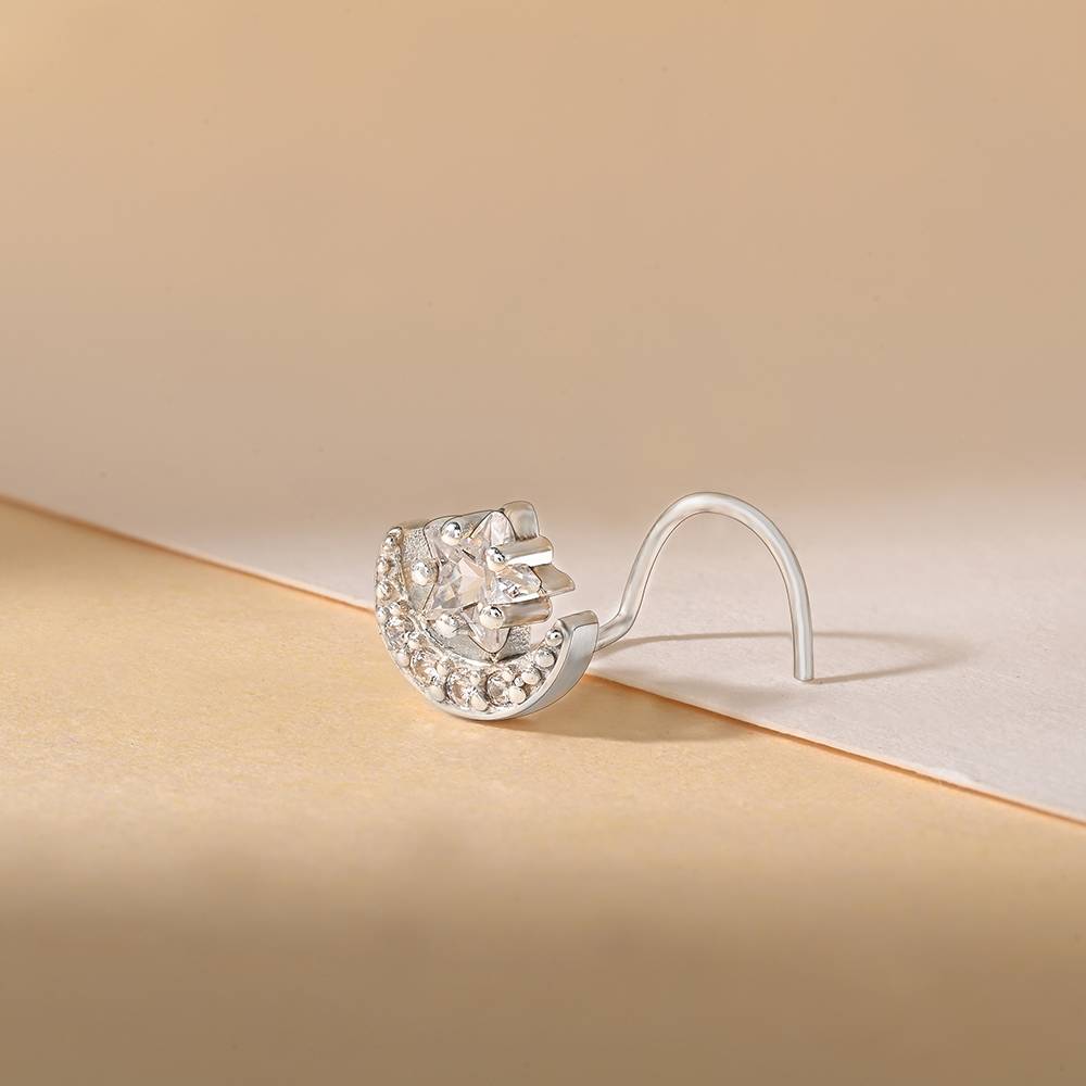 Celestial Duo Nose Pin : BRNP830