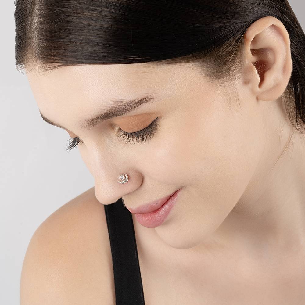 Celestial Duo Nose Pin : BRNP830