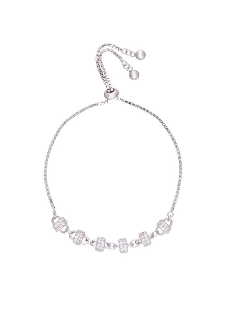 Sterling Silver Elegance Sparkle Bracelet : BRSL145-S-NA