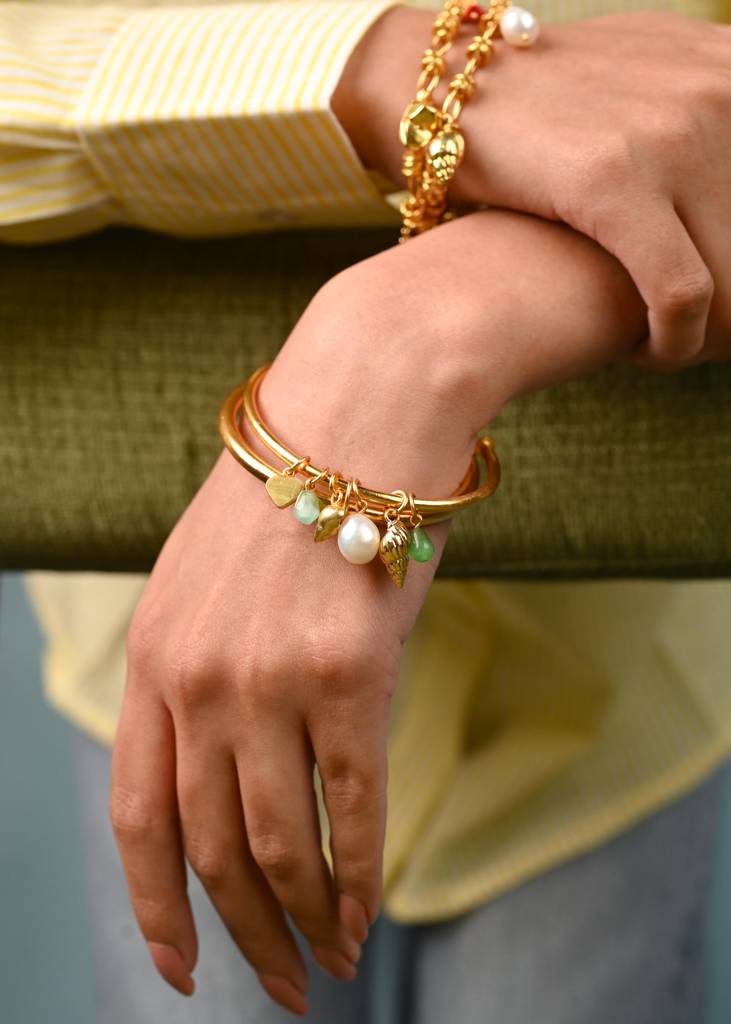 Shell Stack Bracelet : BRSS025