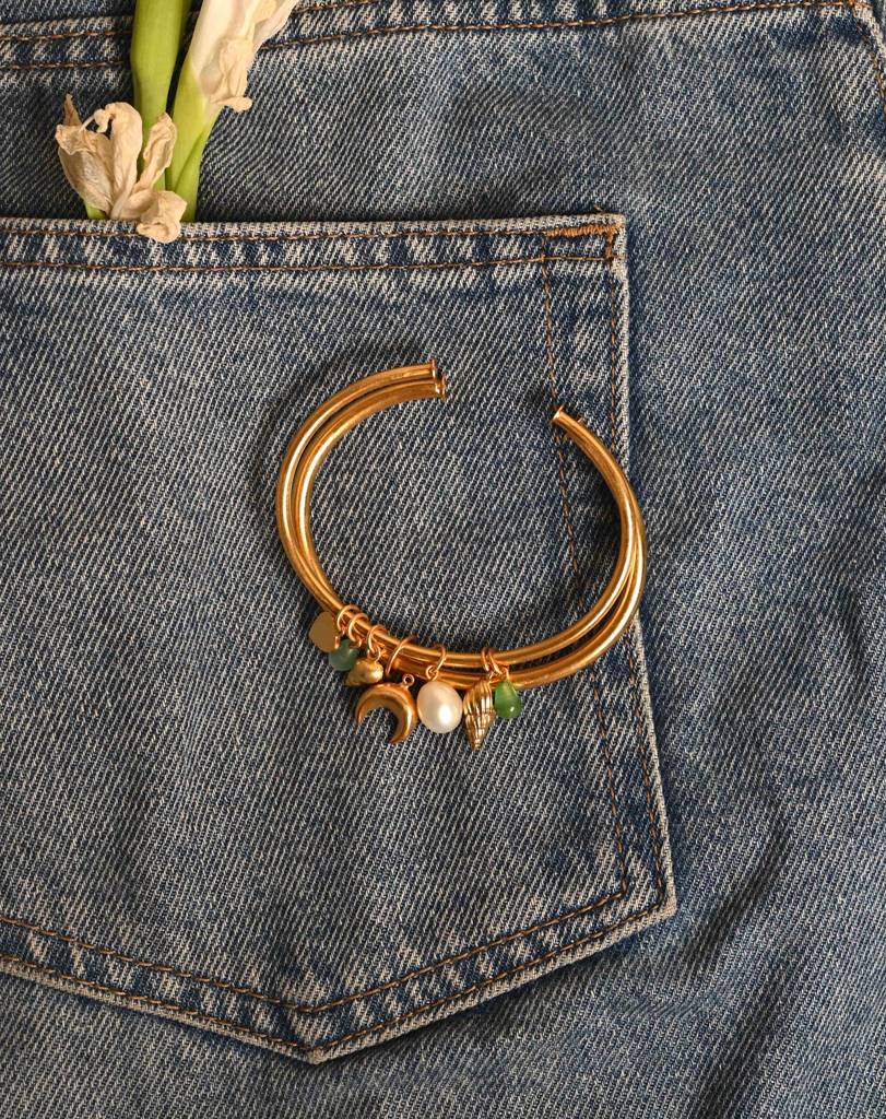 Shell Stack Bracelet : BRSS025